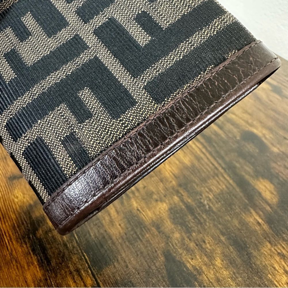 Fendi Vintage FF Logo Wallet W/ Certificate of Authenticity - Picture 9 of 16
